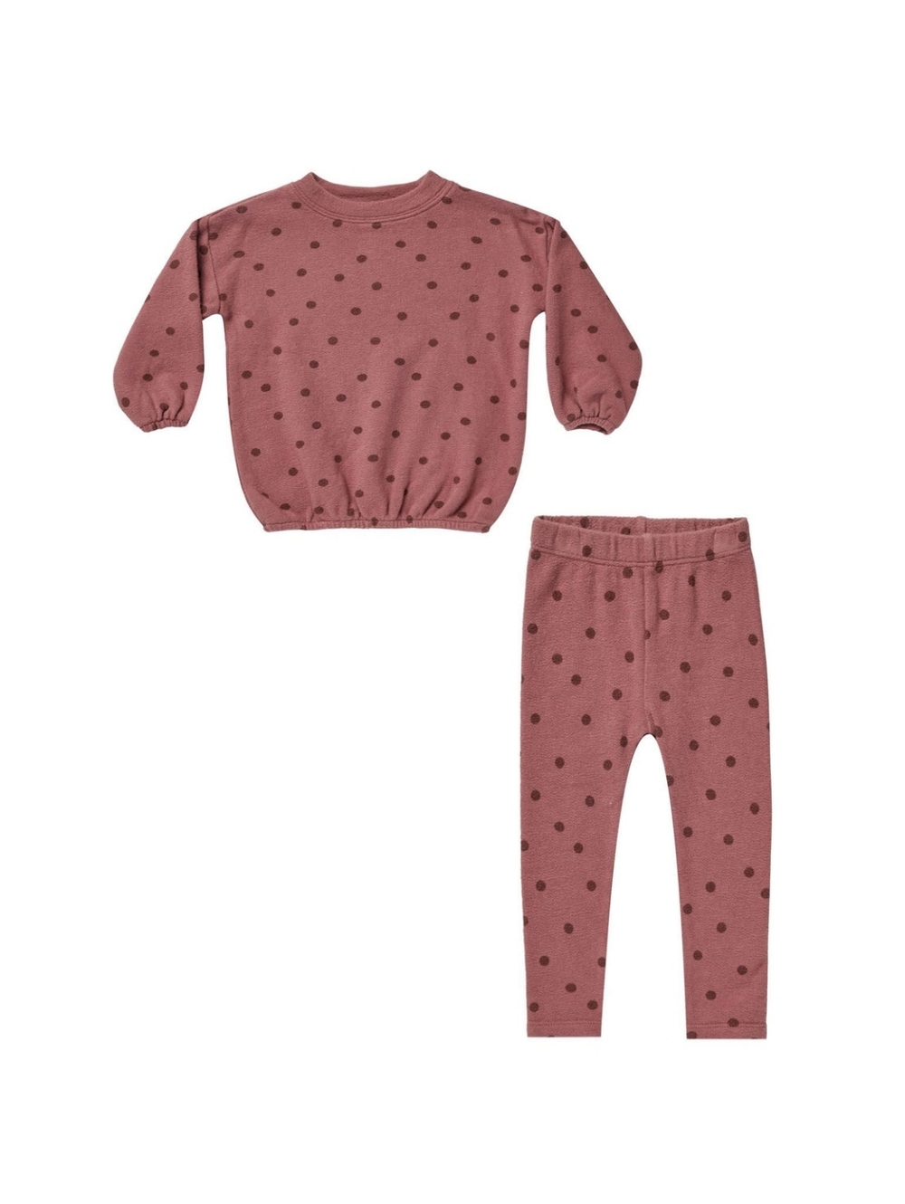 Rylee + Cru | 
Spongey Knit Set Polka Dot